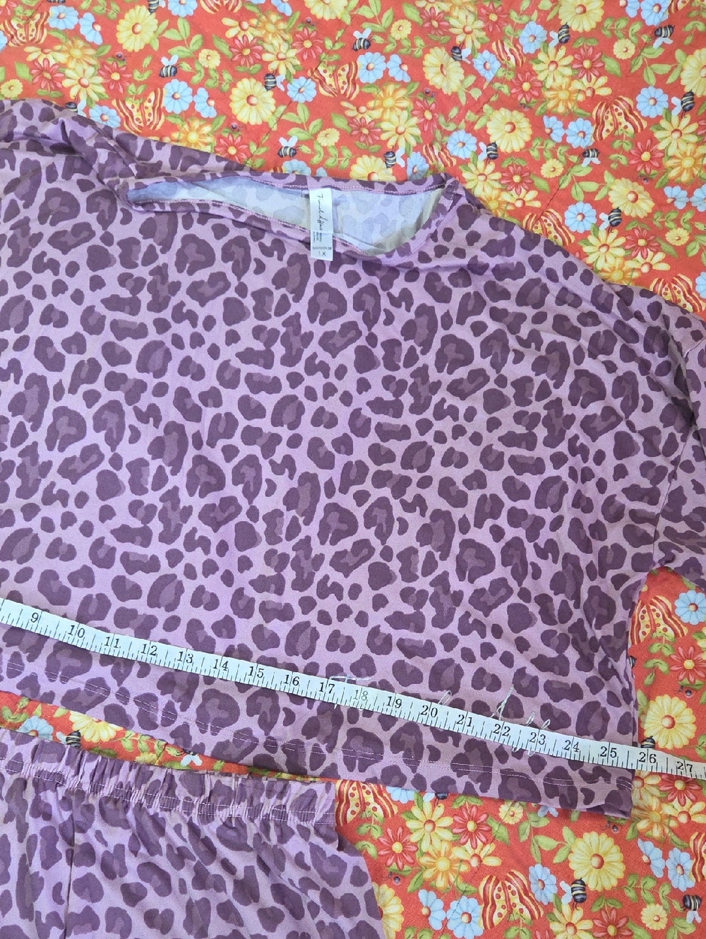 Purple Leopard Short Set - Picture 3 of 6